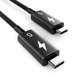 ASUS Thunderbolt 5 Cable 80Gbps PD 240W Data Cable Fast Charging 8K60Hz Type-C Cable for MacBook, iPad, iPhone, and Android