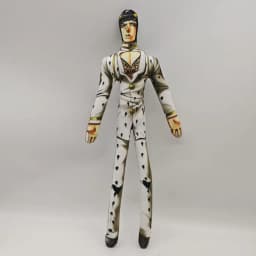 28cmJoJo Jotaro Kujo Joseph Joestar Gyro Zeppeli Johnny Joestar Stuffed Doll Abstract Wire Skeleton Cosplay Fans Collection Gift