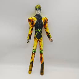 28cmJoJo Jotaro Kujo Joseph Joestar Gyro Zeppeli Johnny Joestar Stuffed Doll Abstract Wire Skeleton Cosplay Fans Collection Gift