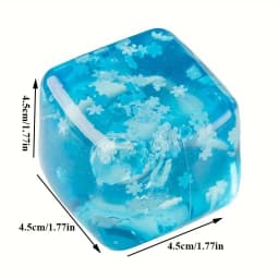 Neeboh Nice Cube Sensory Stress Reliever Squishy Toy Fidget Tool for Anxiety & Focus Desk Sensory Cube for Adults & Kids
