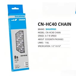Mountain Bike Shifting High-Speed Bicycle Chain 6/7/8/9/11 Link Design (Total of 116 Links) Bicycle Accessories Original Chain