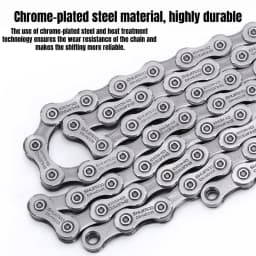 Mountain Bike Shifting High-Speed Bicycle Chain 6/7/8/9/11 Link Design (Total of 116 Links) Bicycle Accessories Original Chain
