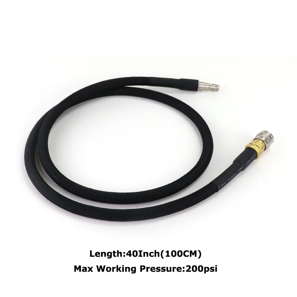 New HPA SLP Flex Air Hose Remote Line With Foster Quick Disconnect Coupler 40 Inch Low Pressure Max 200PSI