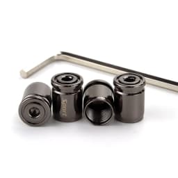 DSYCAR 1Set Anti-theft Sport Tire Valve Dust Caps Dustproof Tire Cap Valve Stem Caps for Cars , Bike, Moto New