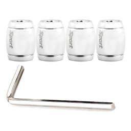 DSYCAR 1Set Anti-theft Sport Tire Valve Dust Caps Dustproof Tire Cap Valve Stem Caps for Cars , Bike, Moto New