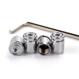 DSYCAR 1Set Anti-theft Sport Tire Valve Dust Caps Dustproof Tire Cap Valve Stem Caps for Cars , Bike, Moto New