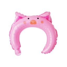 20pcs Cute Animal Tiara Headband Balloon Frog Panda Fox Tiger Cat Baby Shower Kids Toy Happy Birthday Wedding Party Decoration