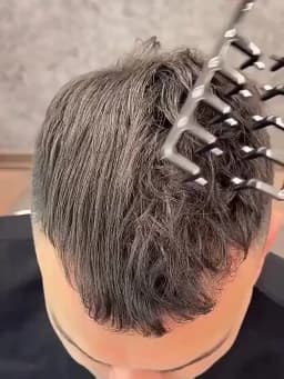 Men's Styling Comb, Made of Plastic, Suitable for Daily Commuting, Business Trips, Travel, Office, and Dormitory Use. Portable, Compact, Easy to Store. Helps Create Volume at the Top of the Hair, Tidy up Stray Hair, Create Texture, and Style Slicked-Back Hair. Hairdressing and Grooming Tool