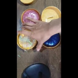 Glitter Crystal Dumpling Squishy Box Sensory Squeeze Toy for Stress Relief Colorful Glittery Dough Ball Fidget Toy Gift