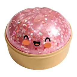 Glitter Crystal Dumpling Squishy Box Sensory Squeeze Toy for Stress Relief Colorful Glittery Dough Ball Fidget Toy Gift