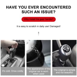 Car Hoodie Change Speed Lever Sweatshirt Handle Gear Shift Knob Cover For SEAT Cupra Exeo Ibiza FR Leon mk1 Tarraco Ateca Toledo