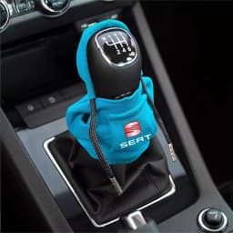 Car Hoodie Change Speed Lever Sweatshirt Handle Gear Shift Knob Cover For SEAT Cupra Exeo Ibiza FR Leon mk1 Tarraco Ateca Toledo