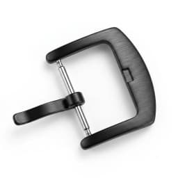 Metal Watch Band Buckle 16 18 20 22 24mm Men Watchband Strap Silver Black Gold Stainless Steel Clasp Accessories