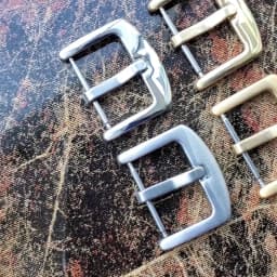 Metal Watch Band Buckle 16 18 20 22 24mm Men Watchband Strap Silver Black Gold Stainless Steel Clasp Accessories