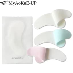 50pairs Eye Patches Under Eye Pads Paper Gel Lash Pad Eye Sticker Tips Wraps Hydrogel Eyelash Extension Patch Makeup Tool