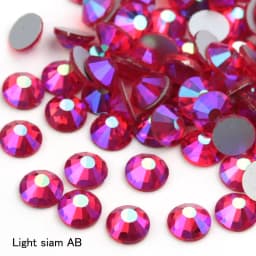 SS16 SS20 SS30 Glitter Rhinestone Crystal AB Non Hot Fix Flat Back Rhinestone Apparel for Nail Art Fabric Garment