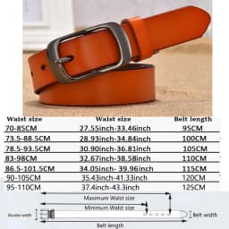 Women's Strap Casual All-Match Women Brief Genuine Leather Belt Women Strap Pure Color Belts Top Quality Jeans Belt WH001