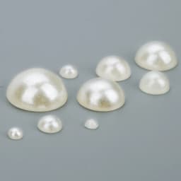 50-500pcs/lot Flat Back Half Pearl Beads 2/3/4/5/6/8/10/12/14mm Domed Cabochon Beads DIY Jewelry Making Material F1541