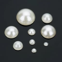 50-500pcs/lot Flat Back Half Pearl Beads 2/3/4/5/6/8/10/12/14mm Domed Cabochon Beads DIY Jewelry Making Material F1541