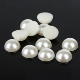 50-500pcs/lot Flat Back Half Pearl Beads 2/3/4/5/6/8/10/12/14mm Domed Cabochon Beads DIY Jewelry Making Material F1541