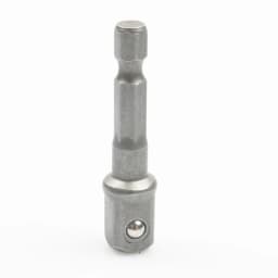 3pcs/set Chrome Vanadium Steel Socket Adapter Hex Shank to 1/4" 3/8" 1/2" Extension Drill Bits Bar Hex Bit Set Power Tools