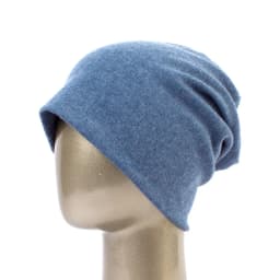 Geebro Women's Plain Beanie Hat Spring Cotton Slouchy Beanie for Women Knitted Bone Hat Ladies Black Skullies Cap JS293A
