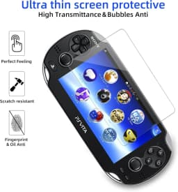 Game Console Screen Protector,7 Types,Tempered Glass & Soft PET Film,HD Anti-Scratch Accessory for Multiple Game Consoles