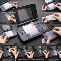Game Console Screen Protector,7 Types,Tempered Glass & Soft PET Film,HD Anti-Scratch Accessory for Multiple Game Consoles