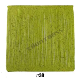Countbass Fishing Lure Silicone Skirt Layers Material for DIY Spinner Rubber Jigs Buzzbait Tackle Craft
