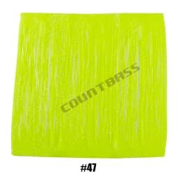 Countbass Fishing Lure Silicone Skirt Layers Material for DIY Spinner Rubber Jigs Buzzbait Tackle Craft
