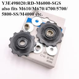 Shimano Rear Derailleur Pulley Set 4700/5800/6800/R8000/M4000/M610/M6000/M7000/M780/M8000/6700/Deore/XT/SLX/Ultegra/105/GRX