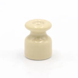 5 Pieces 10 Pieces Ceramic Wall Insulator for Wiring Porcelain Insulators Fabric Cable Fixings With Install Screw