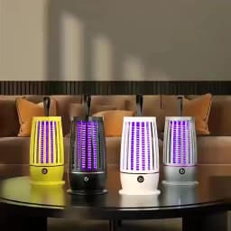 UV Mosquito Lamp Charging Portable Mosquito Killer Suitable For Indoor 360° Large Area Silent Mosquito Repellent IndoorOutdoor