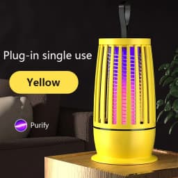 UV Mosquito Lamp Charging Portable Mosquito Killer Suitable For Indoor 360° Large Area Silent Mosquito Repellent IndoorOutdoor
