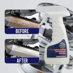 Car Powerful Rust Remover Spray Auto Degreaser Polisher for Alloy Rims Metal Parts Anti-Rust Protection Fast Acting Spray
