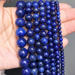 wholesale Natural Stone Beads Blue turquoises Round Beads For Jewelry Making 15.5 inches Pick Size 4/6/8/10/12mm