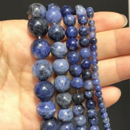 wholesale Natural Stone Beads Blue turquoises Round Beads For Jewelry Making 15.5 inches Pick Size 4/6/8/10/12mm