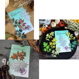 Leaf Fall Envelope Base Metal Cutting Dies Scrapbook Diary Decoration Stencil Embossing Template DIY Greeting Card Handmade 2026