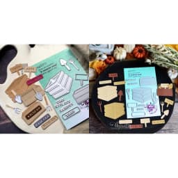 Leaf Fall Envelope Base Metal Cutting Dies Scrapbook Diary Decoration Stencil Embossing Template DIY Greeting Card Handmade 2026
