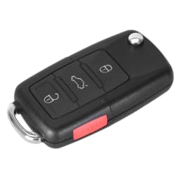 KEYYOU 2 Buttons Remote Flip Folding Car Key Shell for VW For Volkswagen MK4 Bora Golf 4 5 6 Passat Polo Bora Touran