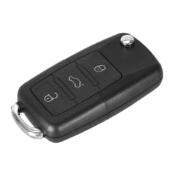KEYYOU 2 Buttons Remote Flip Folding Car Key Shell for VW For Volkswagen MK4 Bora Golf 4 5 6 Passat Polo Bora Touran