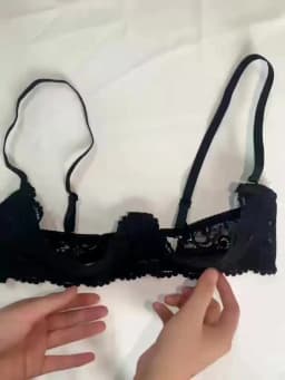 Women's Lace Open-Cup Underwire Bra, Soft, Skin-Friendly, Breathable, Plus-Size Sexy Lingerie