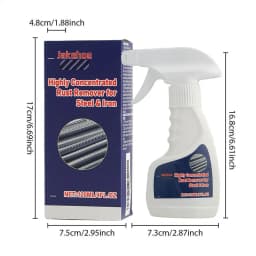 120/500ml Car Rust Remover Spray for Wheel Rim Exhaust Pipe Metal Restoration Heavy Duty Rust Cleaner Anti-Rust Solution