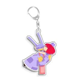 For The Amazing Digital Circus Caine Jax Pomni Ragatha Gangle Acrylic Selfmade Cute Cartoon Anime Keychain Pendant Toy Gifts 5cm