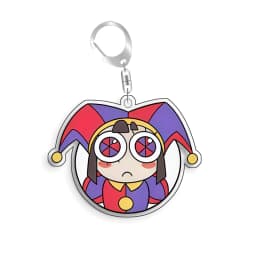 For The Amazing Digital Circus Caine Jax Pomni Ragatha Gangle Acrylic Selfmade Cute Cartoon Anime Keychain Pendant Toy Gifts 5cm