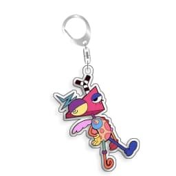 For The Amazing Digital Circus Caine Jax Pomni Ragatha Gangle Acrylic Selfmade Cute Cartoon Anime Keychain Pendant Toy Gifts 5cm
