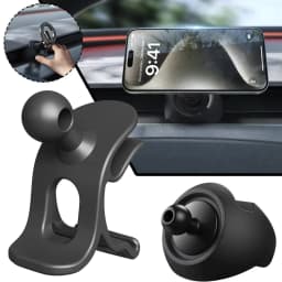 Phone Holder Base For Tesla's Redesigned Model 3/Y Mobile Phone Dashboard Mount Car Interior Accessories All Mobile Phones