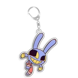 For The Amazing Digital Circus Jax Pomni Ragatha Gangle Acrylic Selfmade Cute Cartoon Anime Keychain Pendant Toy Gifts 5cm