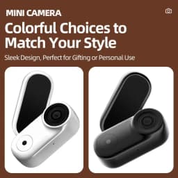 Lenovo Mini Action Camera 4K HD Thumb POV Camera Sports Camera Portable Wearable Helmet Recorder Magnetic Pocket Body Cam