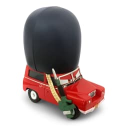 Cars Anime Character White DocHudson And White Fillmore Alloy Diecast 1:55 Scale Toy Car Model Children's Birthday Gift